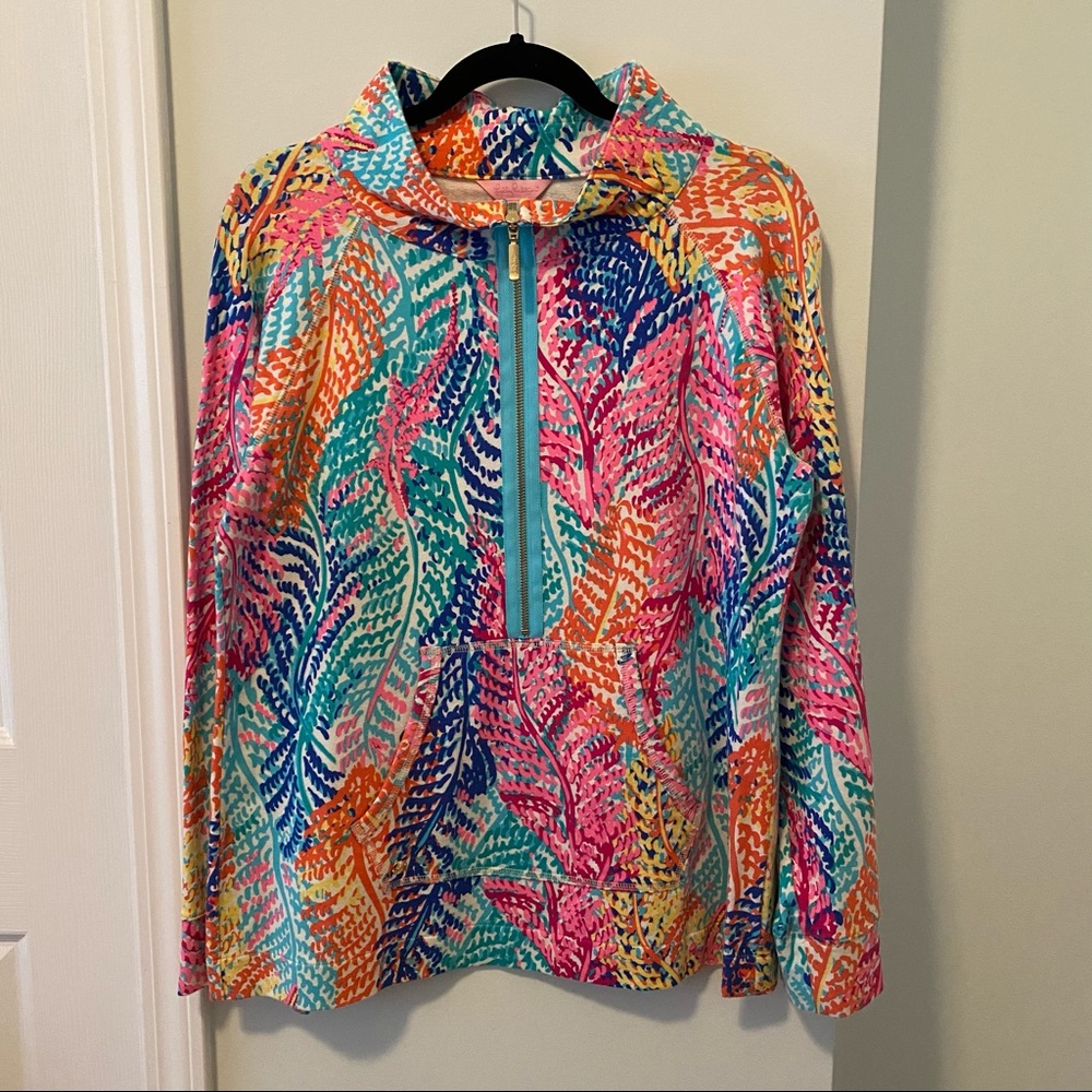Lilly Pulitzer Electric Feel Popover - EUC